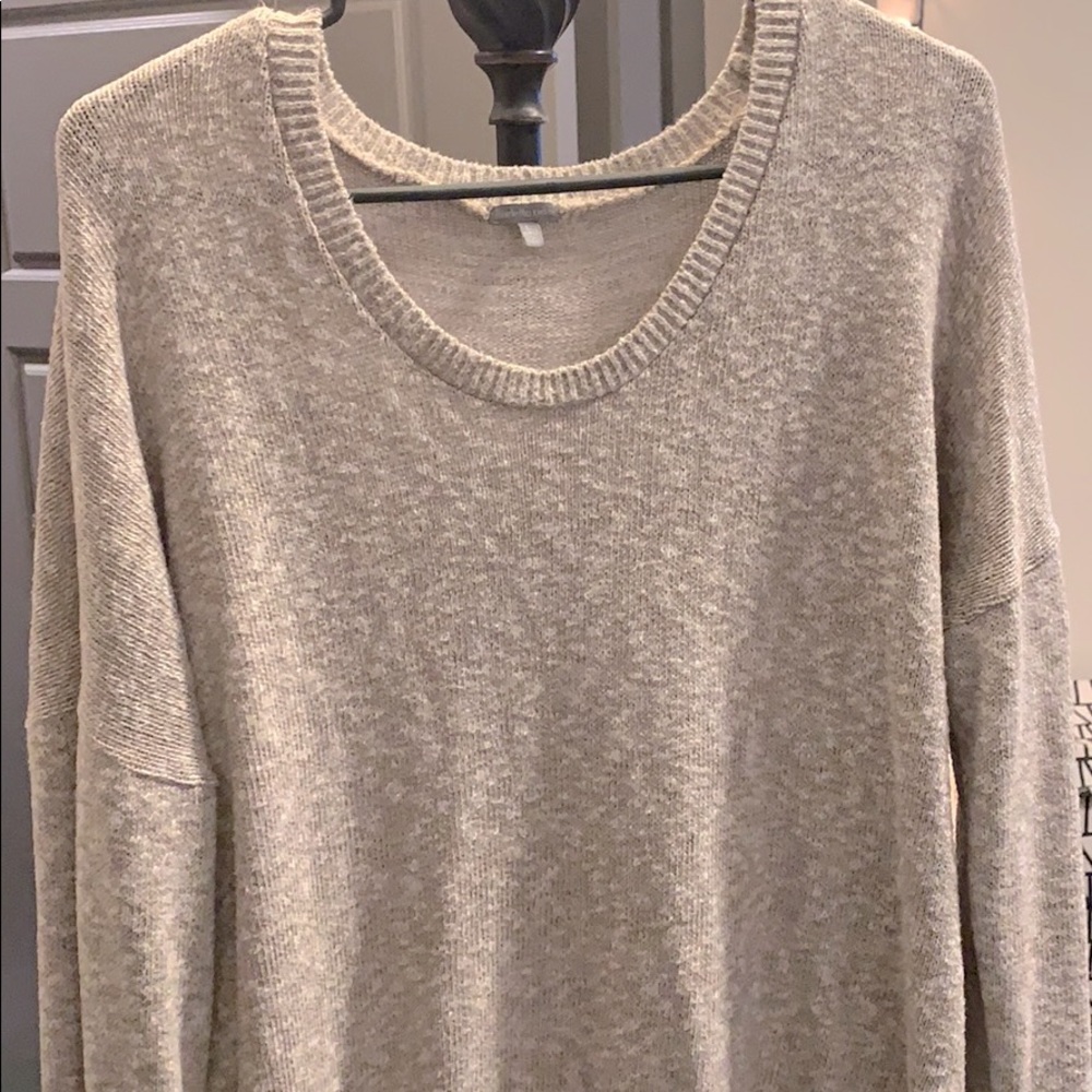 Grey- nudeish sweater